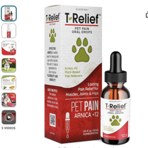 t relief Pet Pain oral Drops